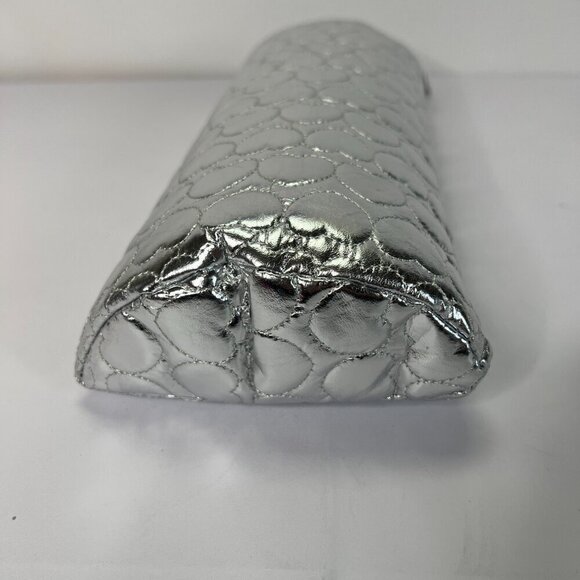 NWT Silver Hearts Manicure Hand Rest Pillow - Picture 4 of 6